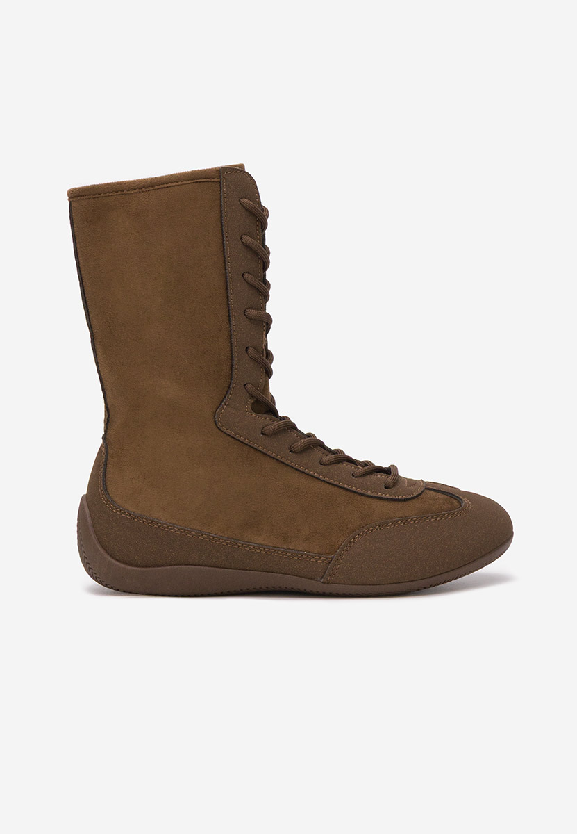 Scarpe da ginnastica High-Top Stelia marrone