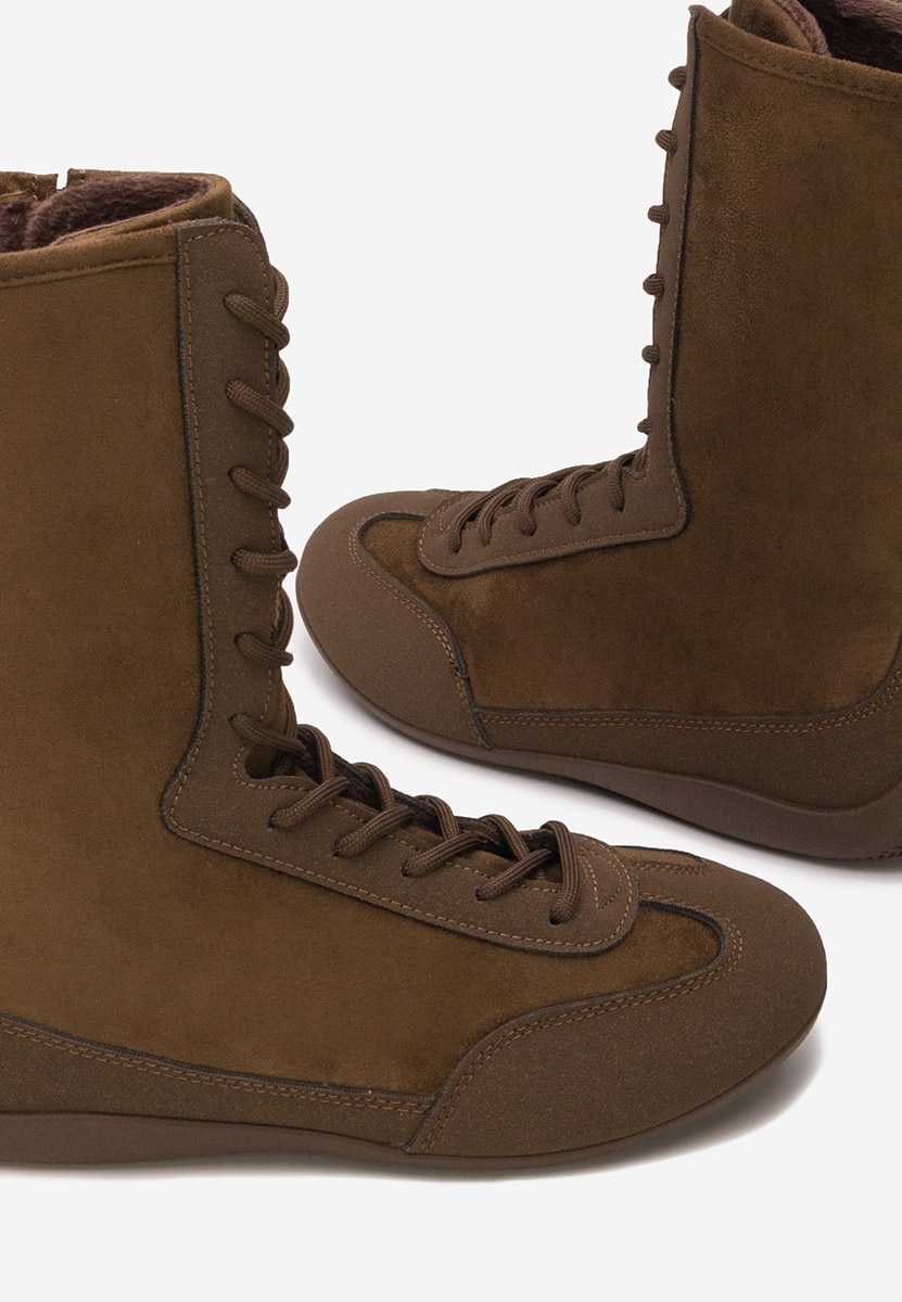 Scarpe da ginnastica High-Top Stelia marrone