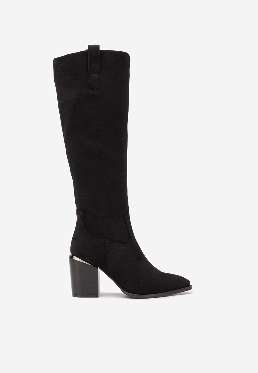 Stivali con tacco Jasaria nero