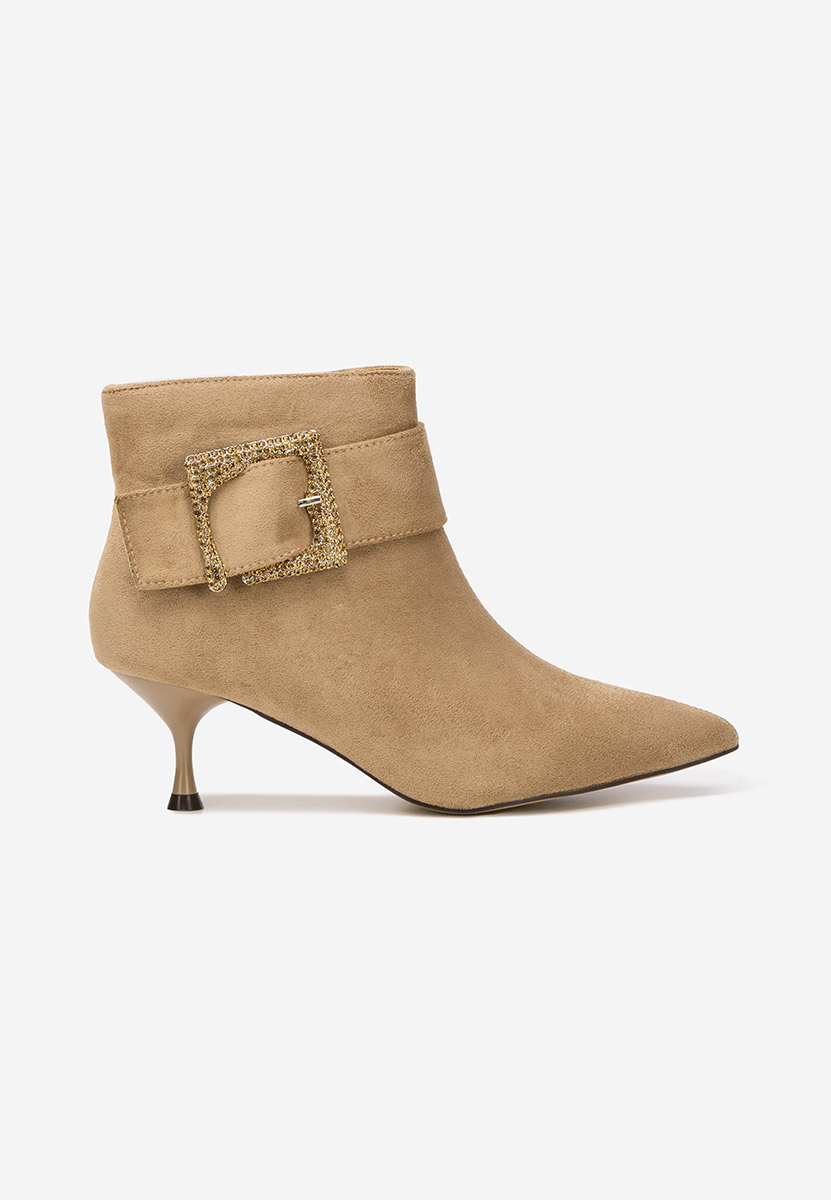 Tronchetti tacco a spillo Karlene cachi