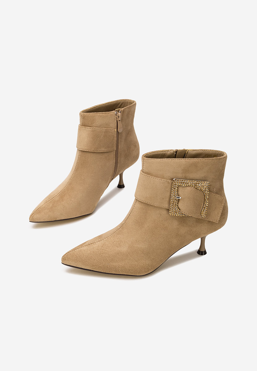 Tronchetti tacco a spillo Karlene cachi