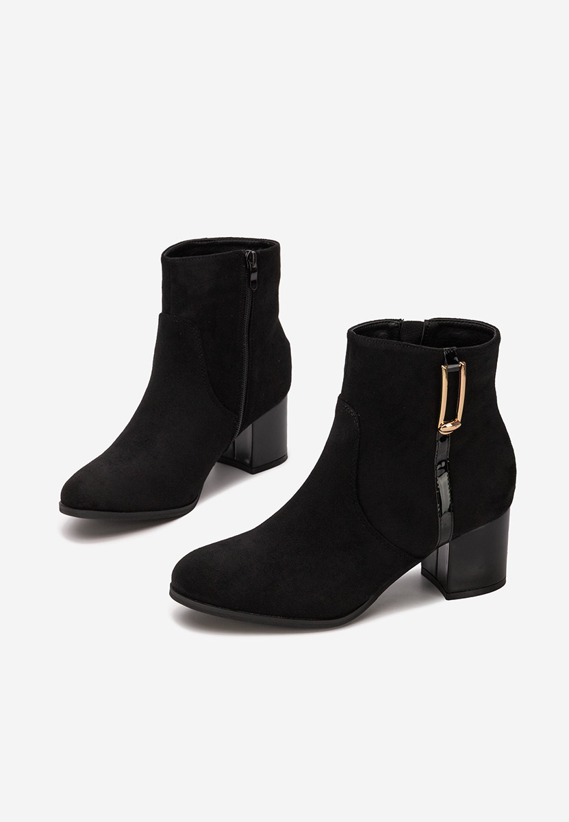 Tronchetti con tacco largo Otalira nero