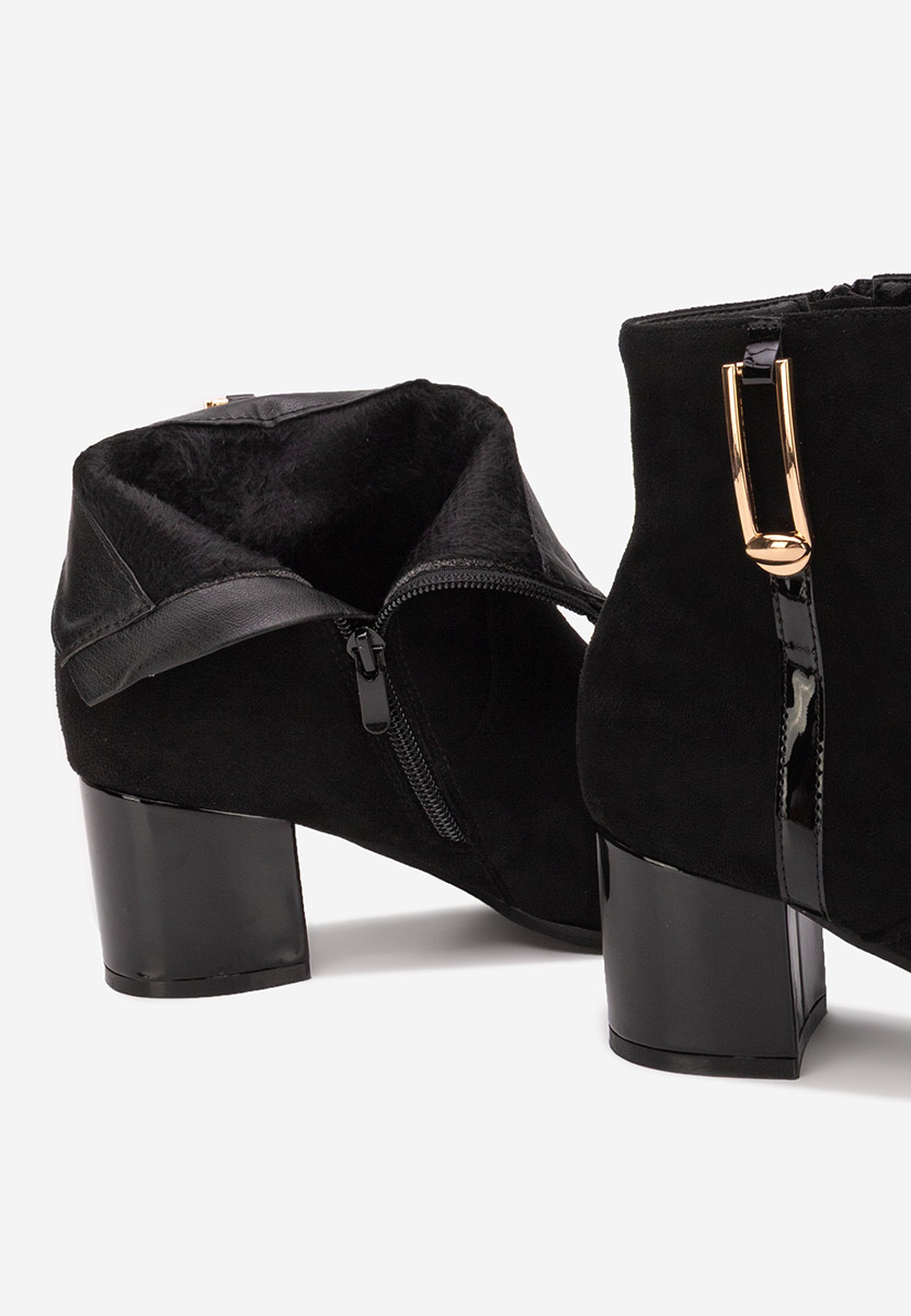 Tronchetti con tacco largo Otalira nero