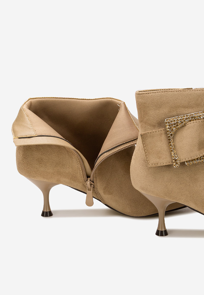 Tronchetti tacco a spillo Karlene cachi