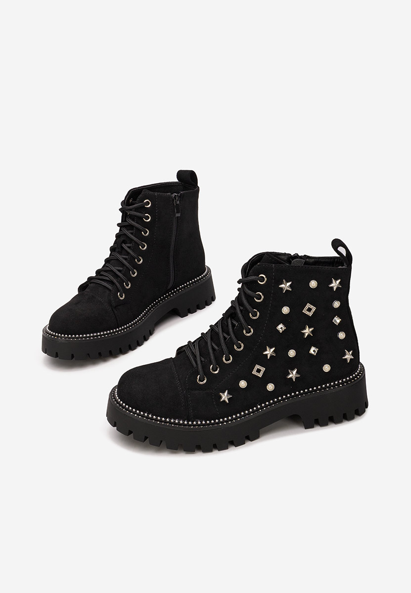 Scarponcini donna Stelyana nero