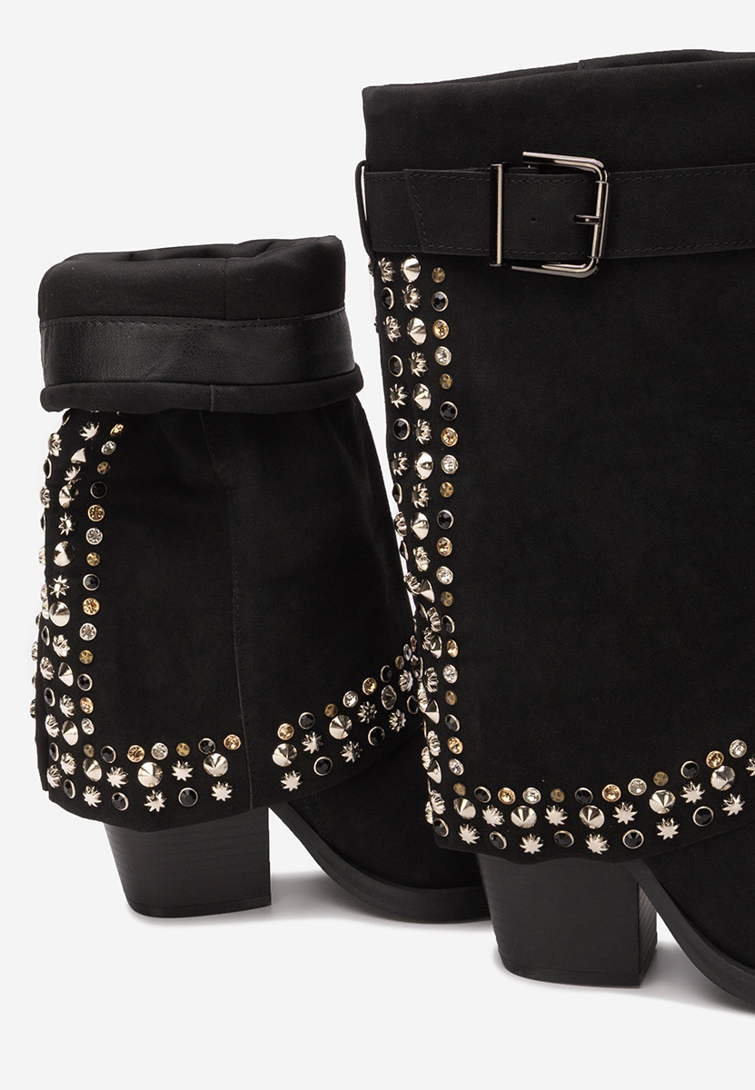 Stivali con tacco Melvora nero