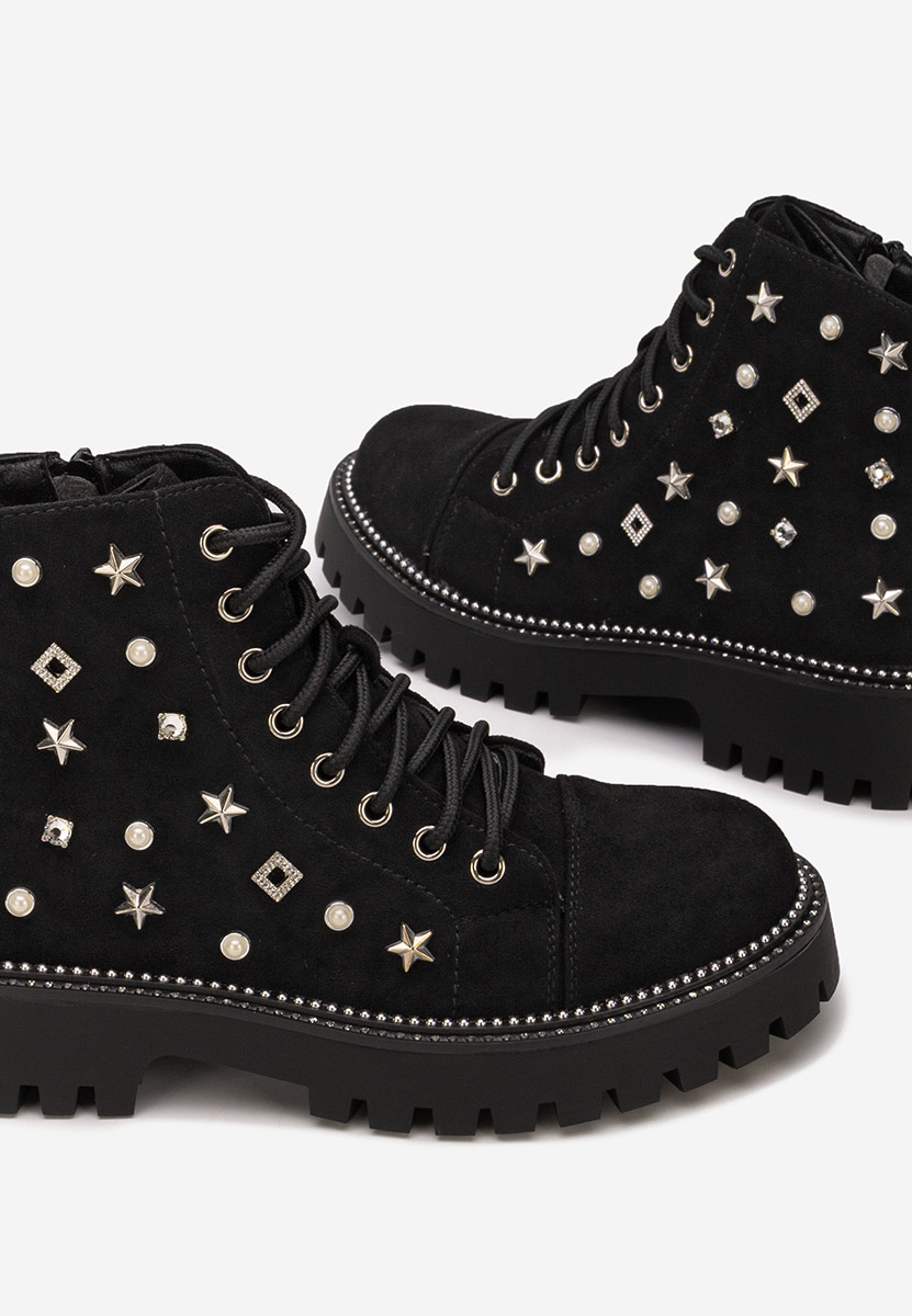 Scarponcini donna Stelyana nero