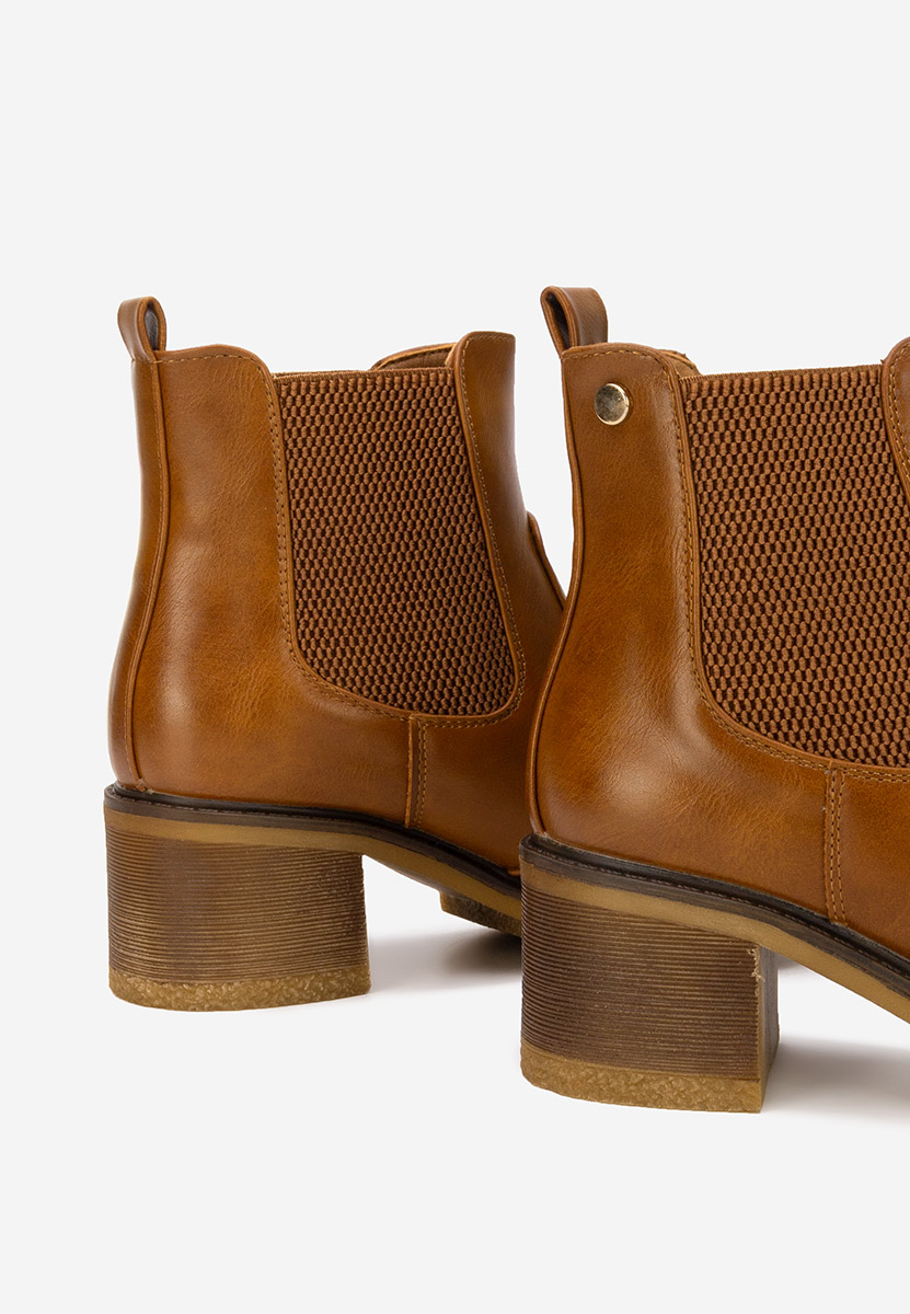Stivaletto chelsea donna Flaviama camel