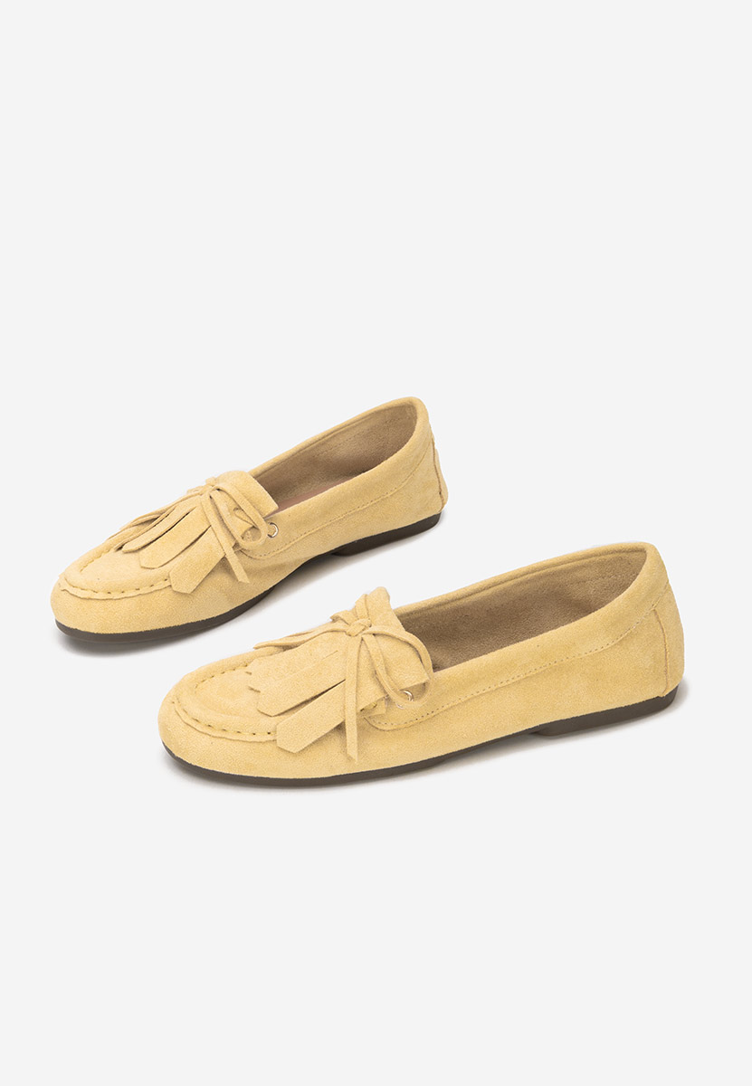 Mocassini da donna Calistia gialli