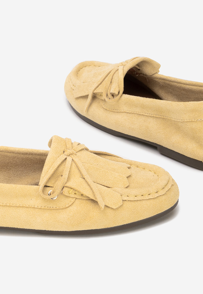 Mocassini da donna Calistia gialli