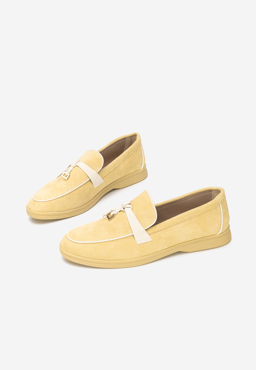 Mocassini da donna Raquella gialli