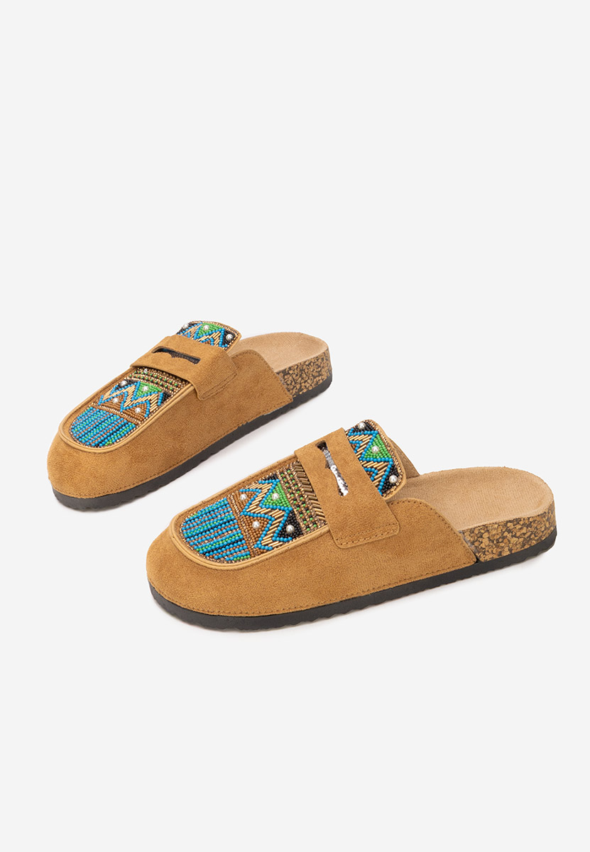 Zoccoli donna Marlie V2 camel