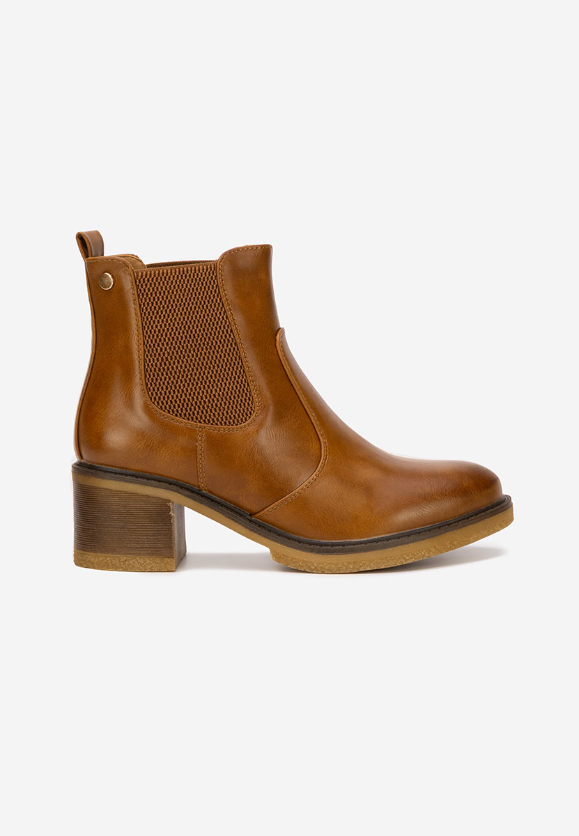 Stivaletto chelsea donna Flaviama camel