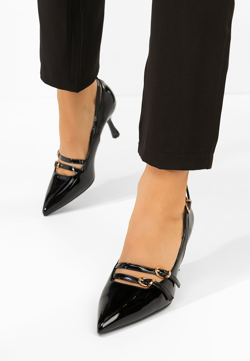 Décolleté tacco a spillo Morenia nero