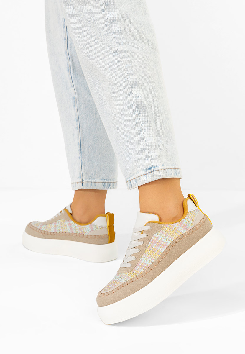 Sneakers con zeppa Cecila cachi