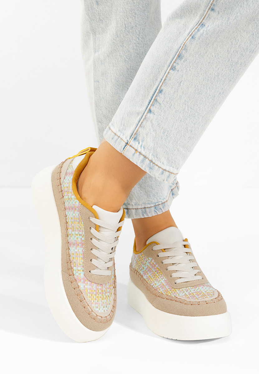 Sneakers con zeppa Cecila cachi