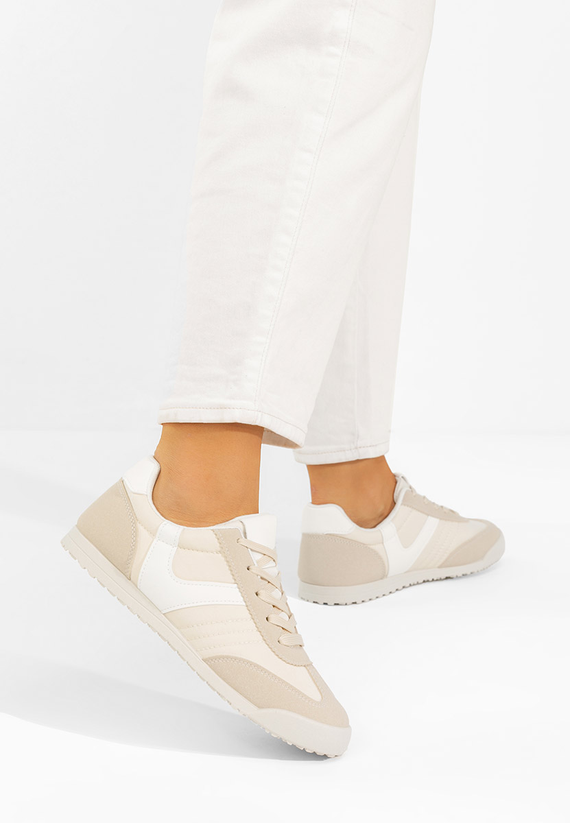 Sneakers donna Cleta beige