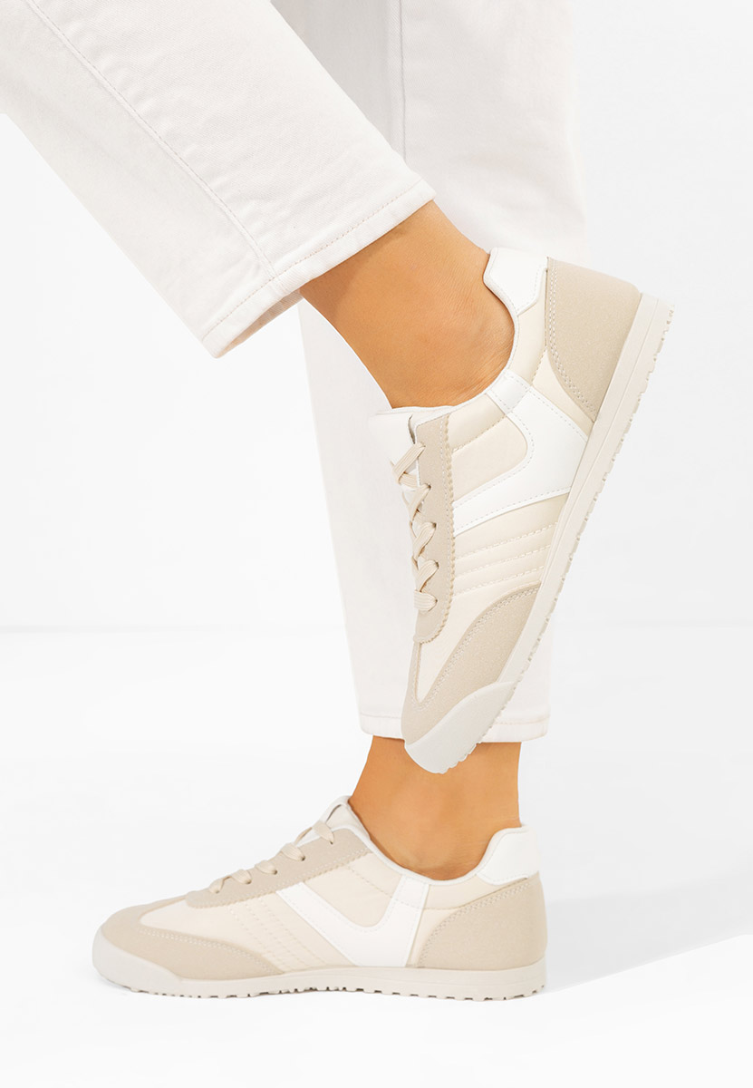 Sneakers donna Cleta beige
