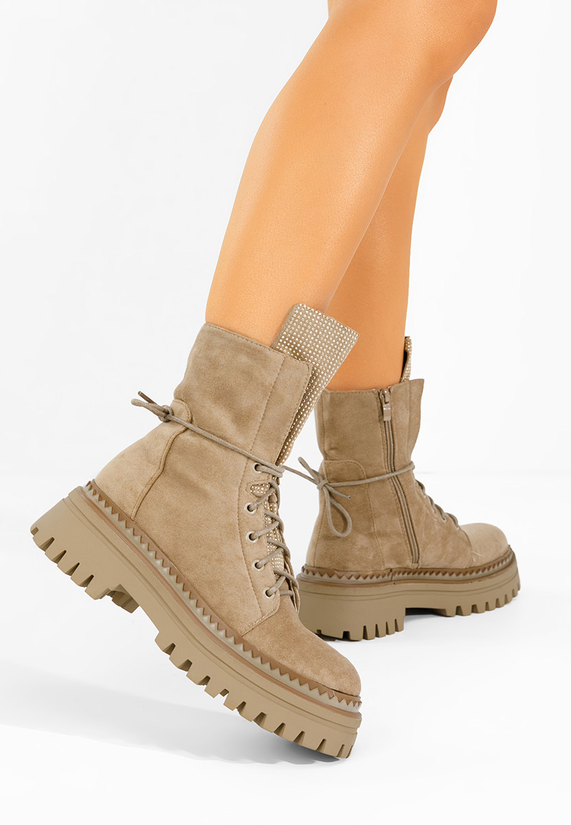 Scarponcini donna Siennara cachi