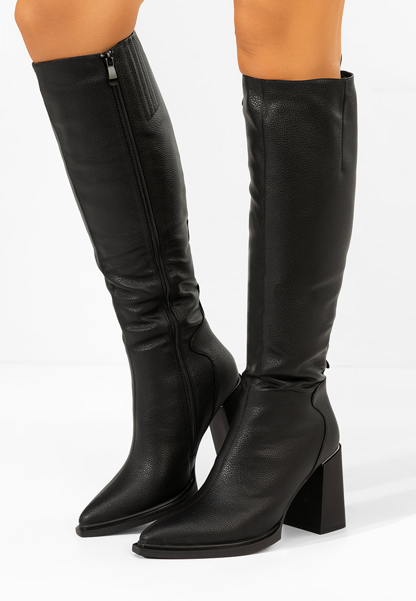 Stivali con tacco Ricardia V2 nero