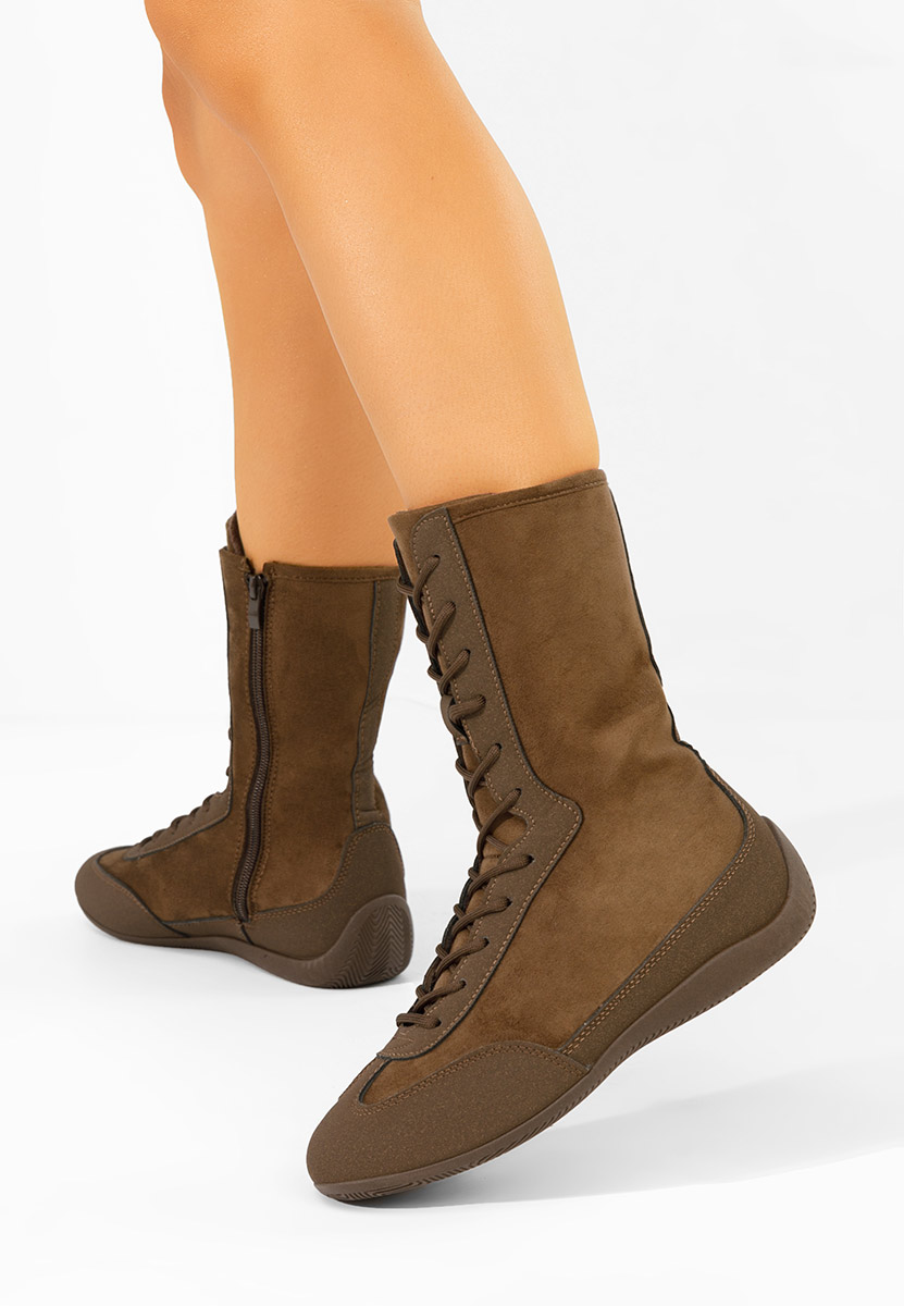 Scarpe da ginnastica High-Top Stelia marrone