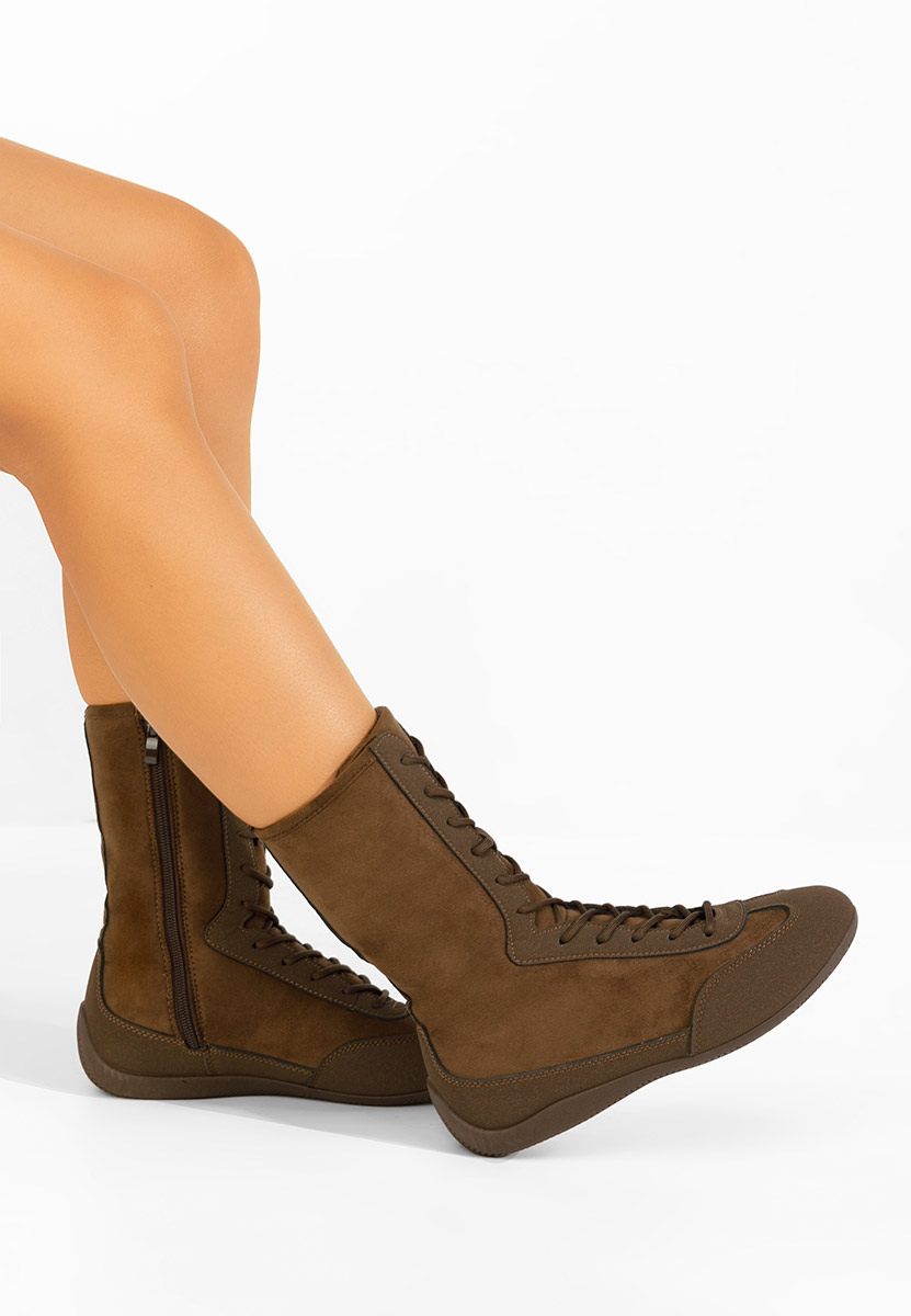 Scarpe da ginnastica High-Top Stelia marrone