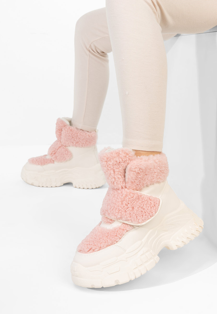 Sneakers donna invernali Comino V2 bianchi