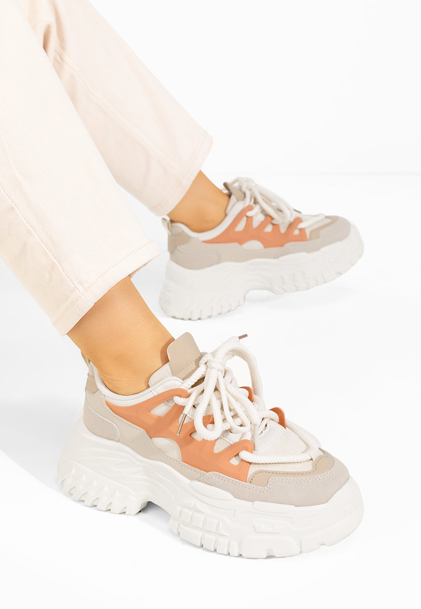 Sneakers con plateau Adane V4 colorate