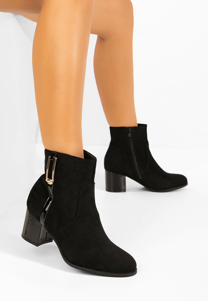 Tronchetti con tacco largo Otalira nero