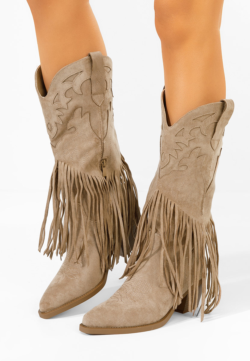 Stivali texani donna Jalira cachi