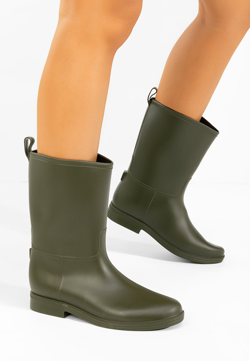 Stivali di gomma donna Elisea verdi