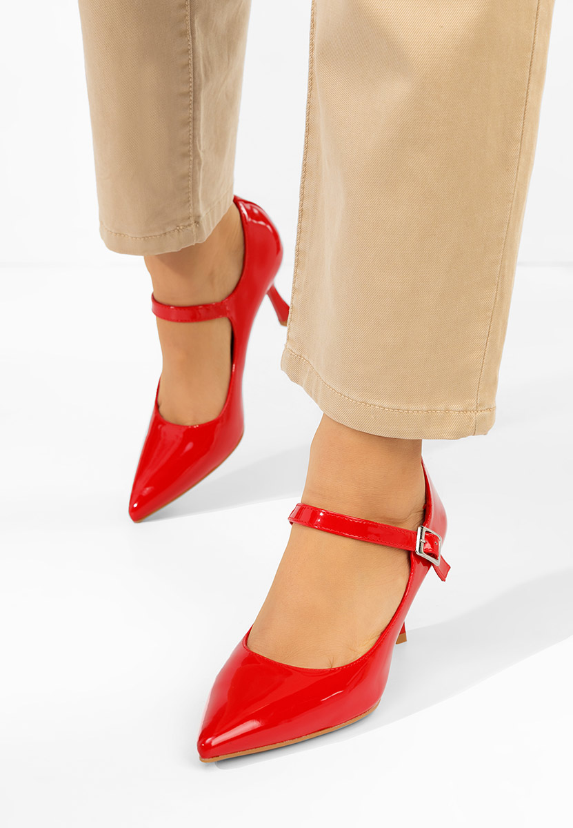 Décolleté tacco a spillo Rosilla rosso