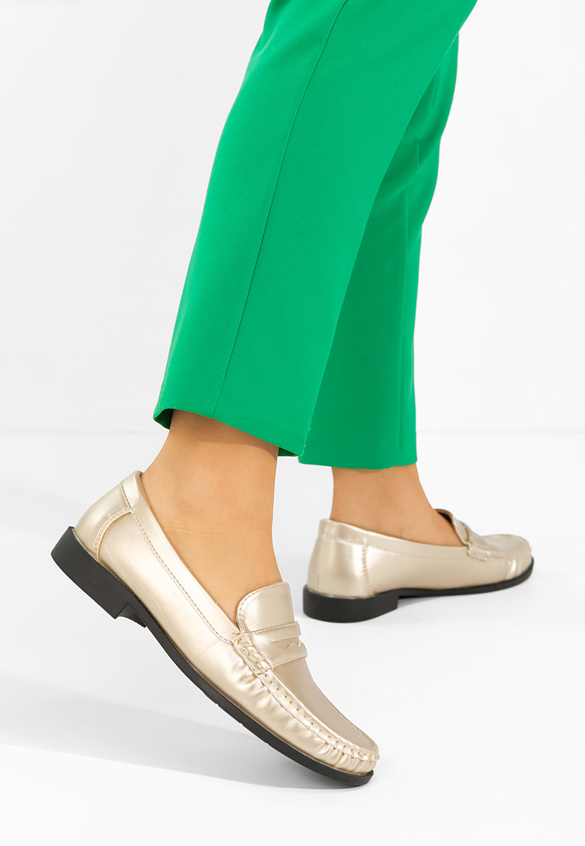 Mocassini da donna Matildia oro