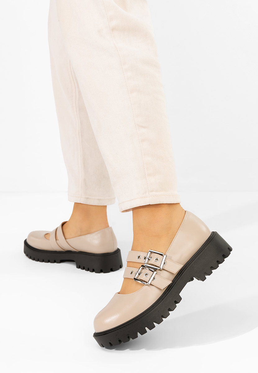 Scarpe basse donna Geovania beige