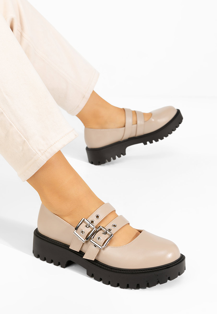 Scarpe basse donna Geovania beige