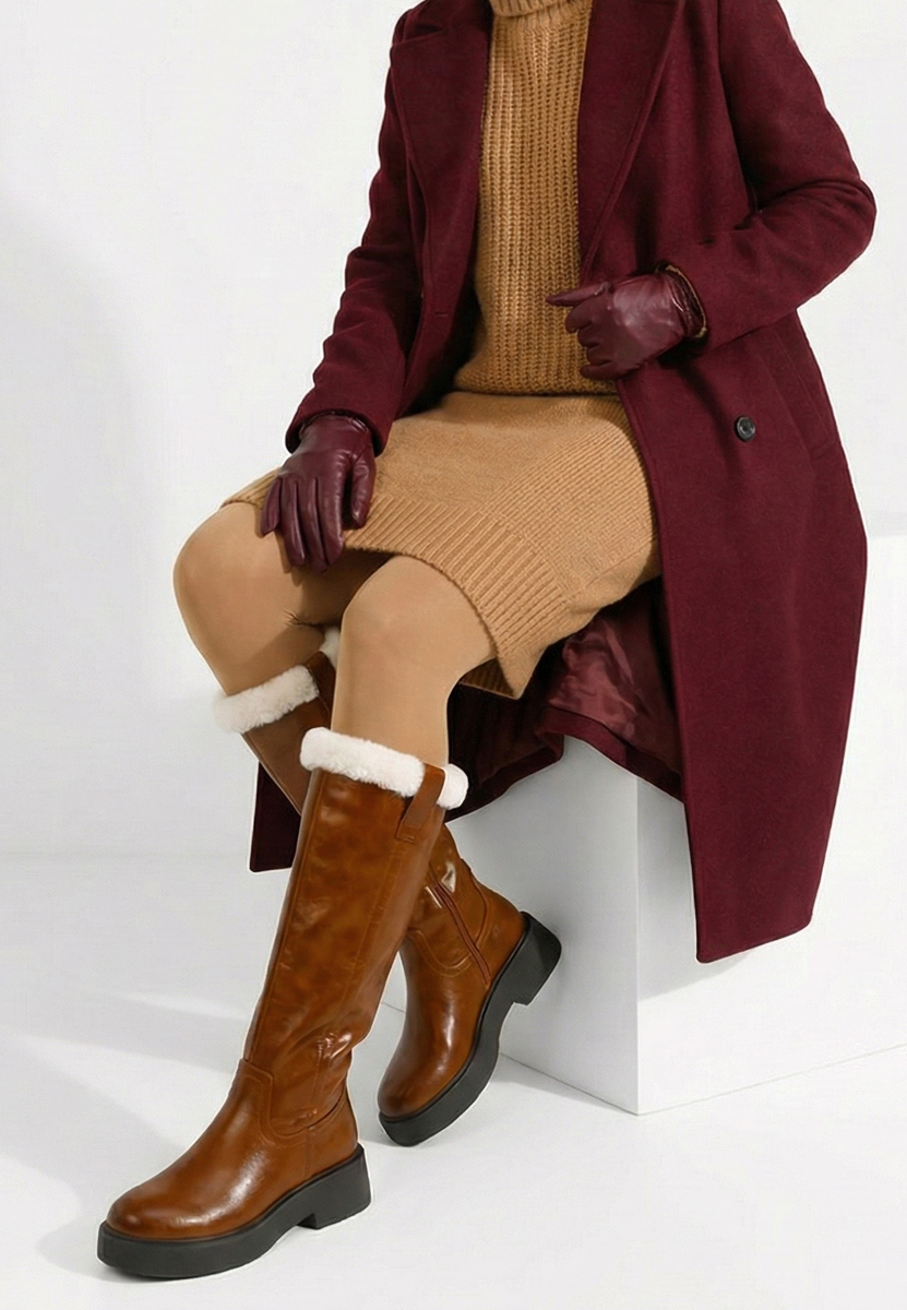 Stivali da donna Kayce camel