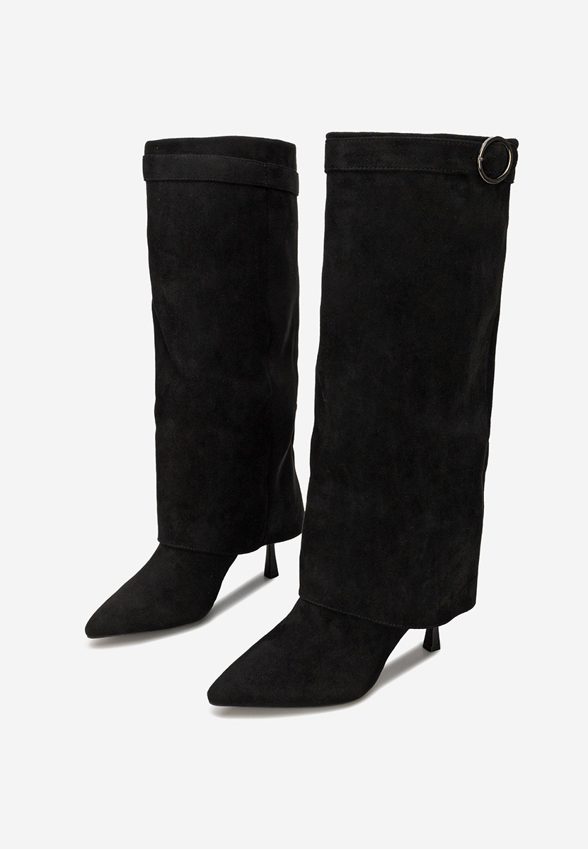 Stivali tacco a spillo Celsana nero