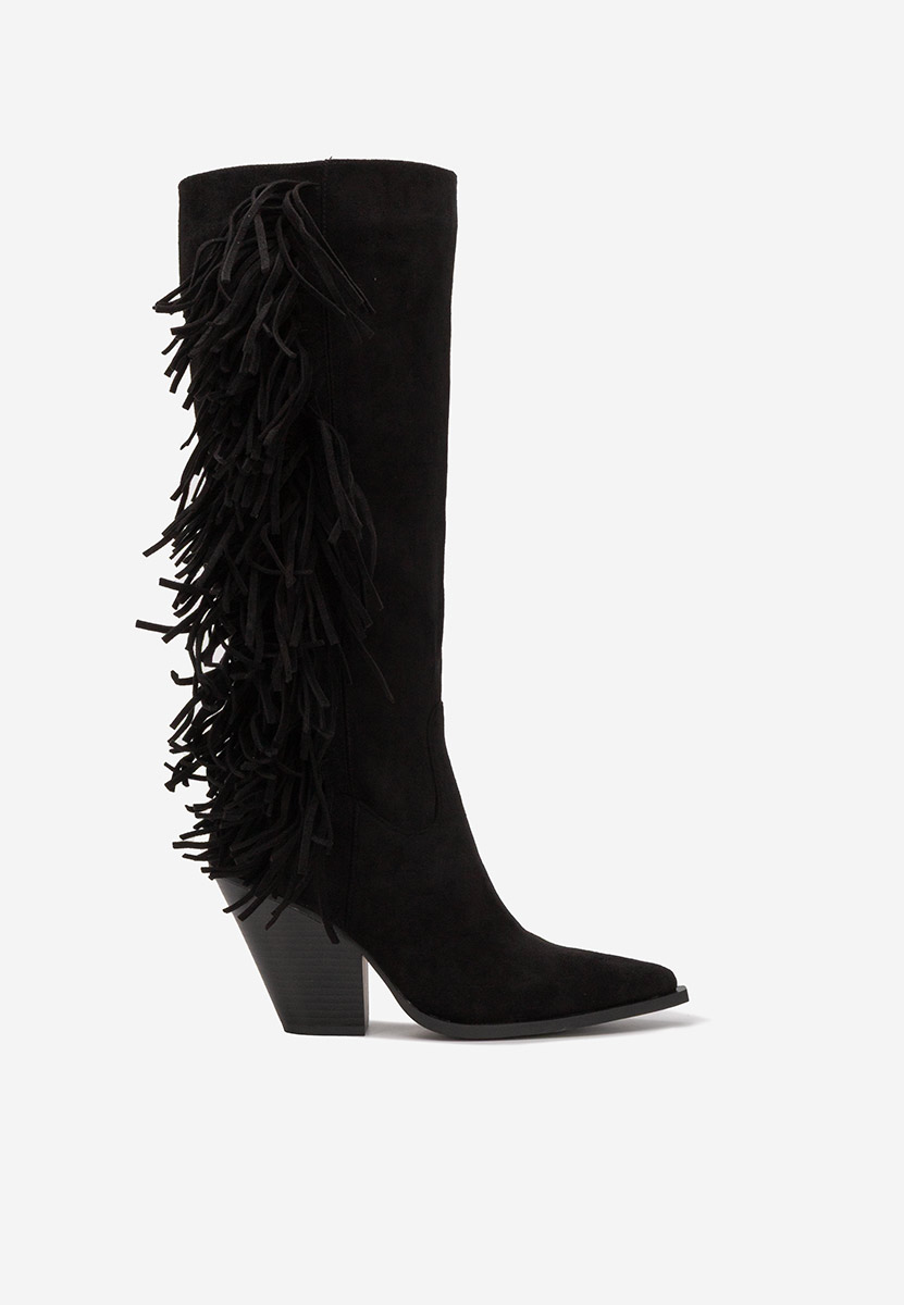 Stivali con tacco Brania nero