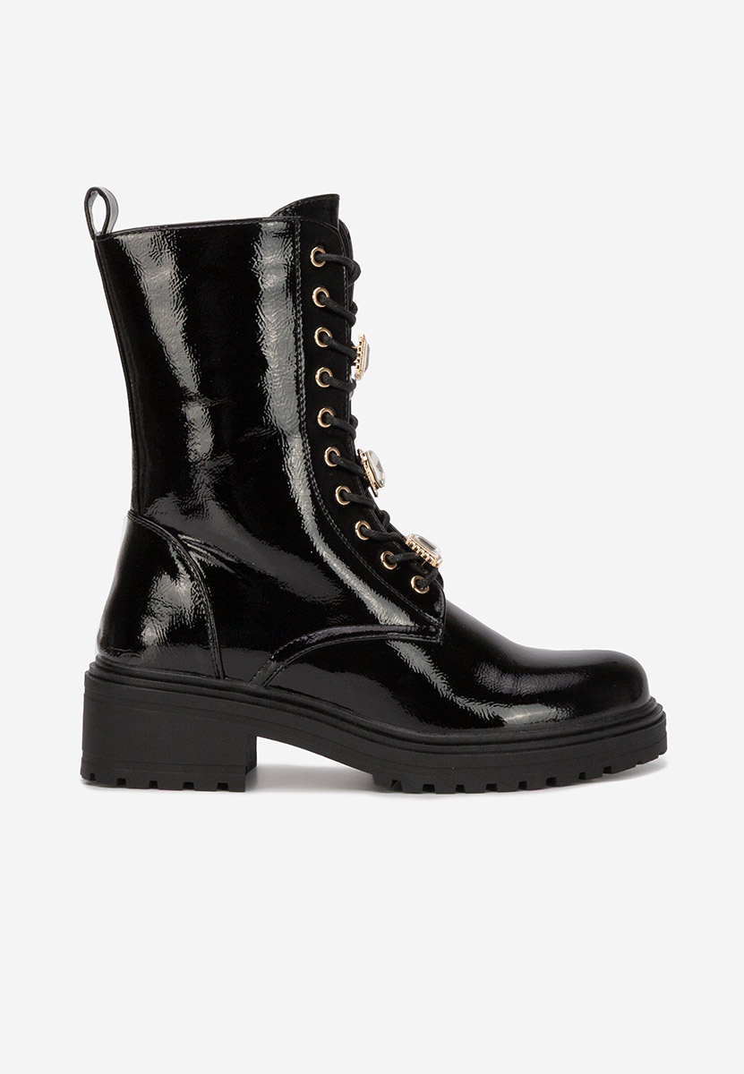 Anfibi donna Rilana nero