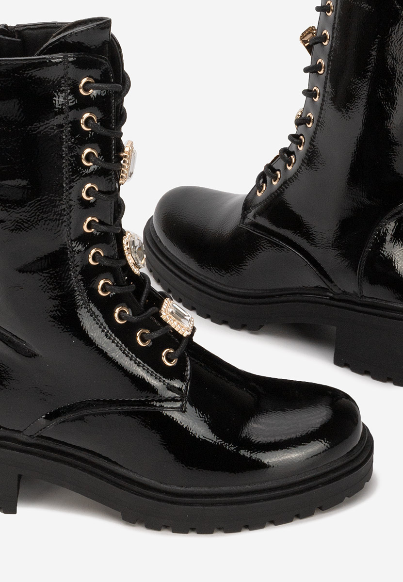 Anfibi donna Rilana nero