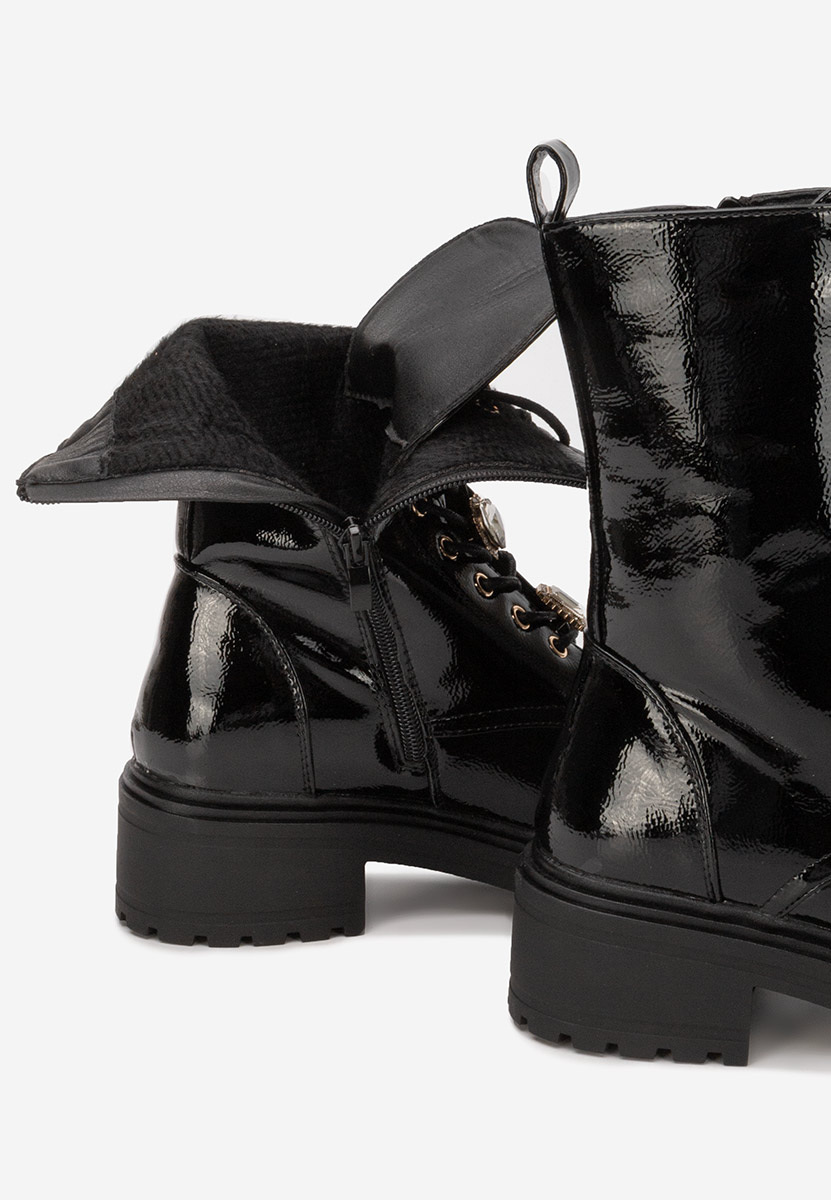 Anfibi donna Rilana nero