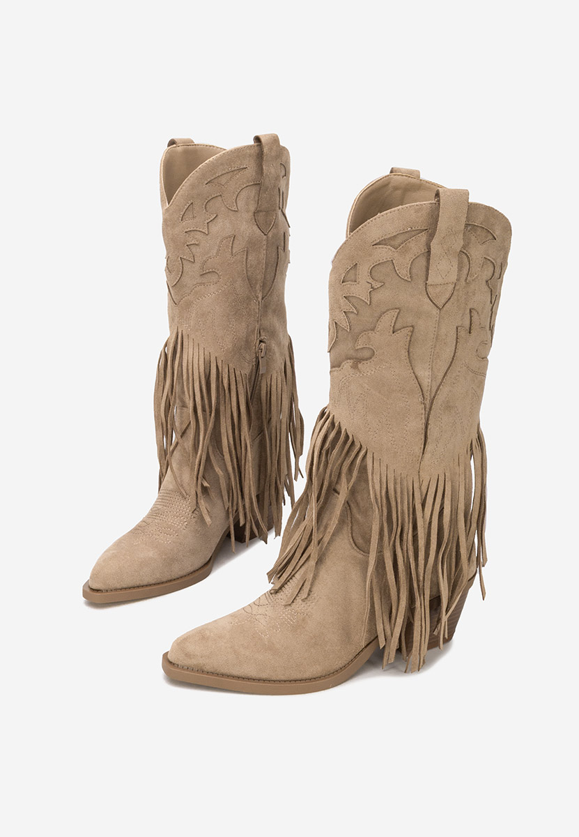 Stivali texani donna Jalira cachi