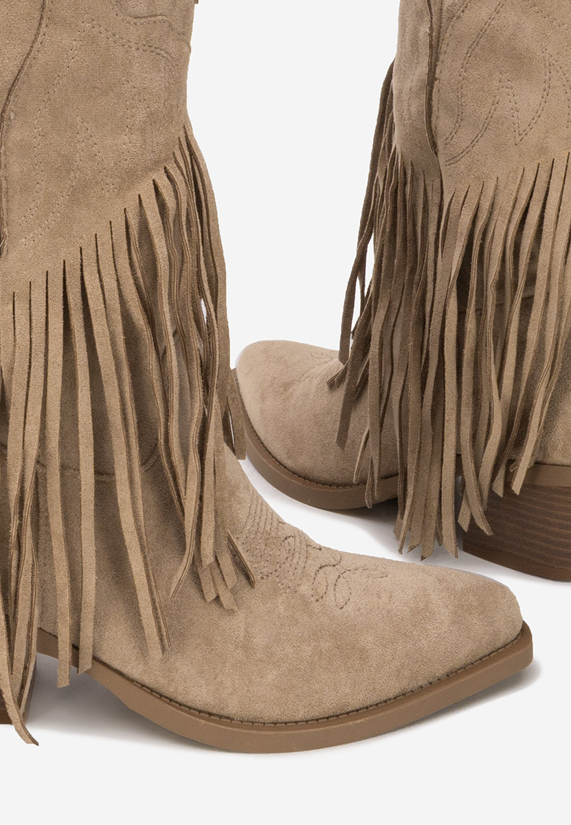 Stivali texani donna Jalira cachi