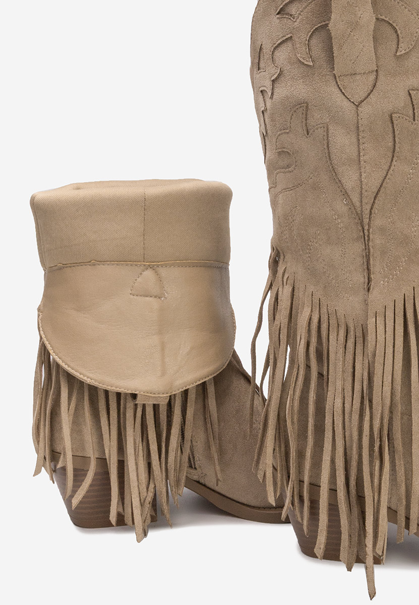 Stivali texani donna Jalira cachi