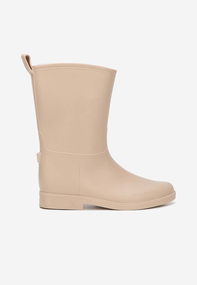 Stivali di gomma donna Elisea beige