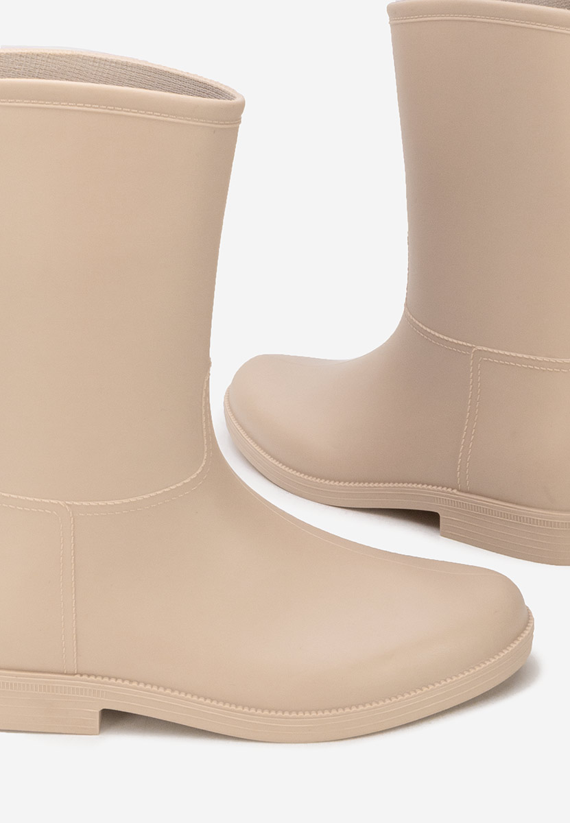 Stivali di gomma donna Elisea beige
