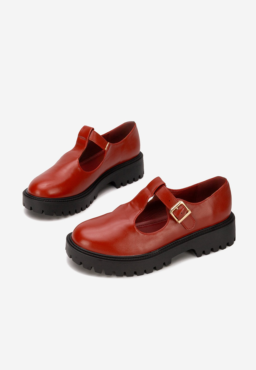 Scarpe basse donna Kenia granata