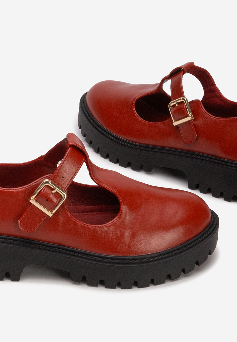 Scarpe basse donna Kenia granata