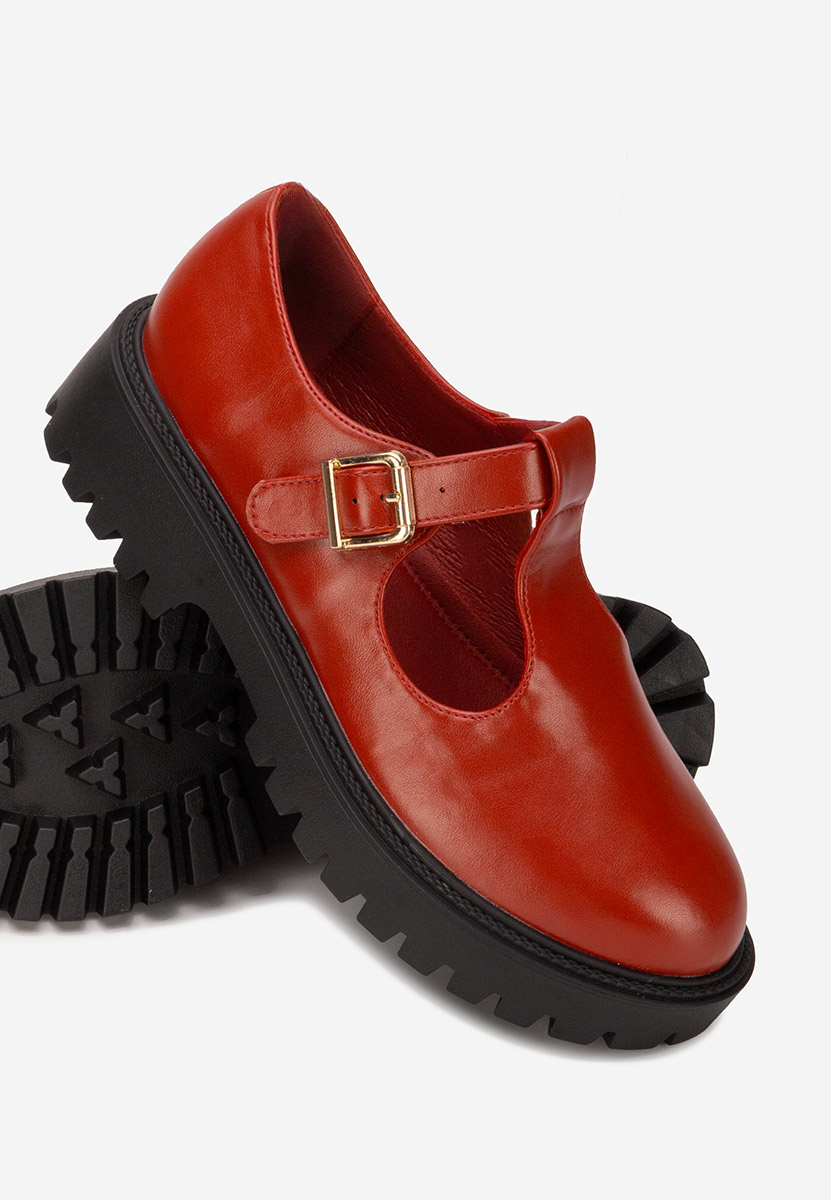 Scarpe basse donna Kenia granata