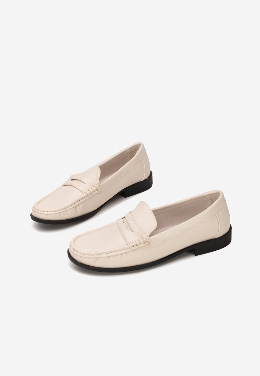 Mocassini da donna Matildia beige